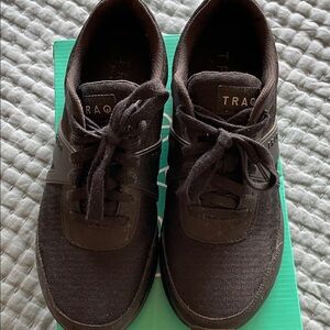 Traq by Alegria Black Athletic Shoes